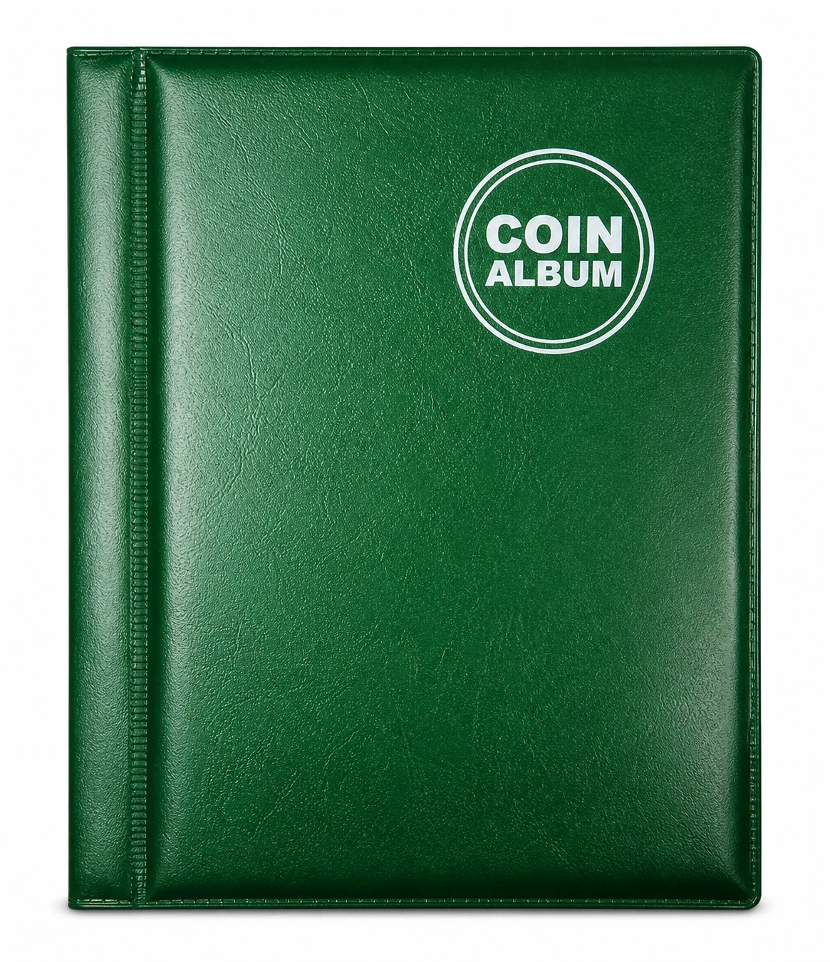 RCI 60 Pockets Coin Holder Album for Collection & Coin Storage Book for Collectors – 1 Pcs Green