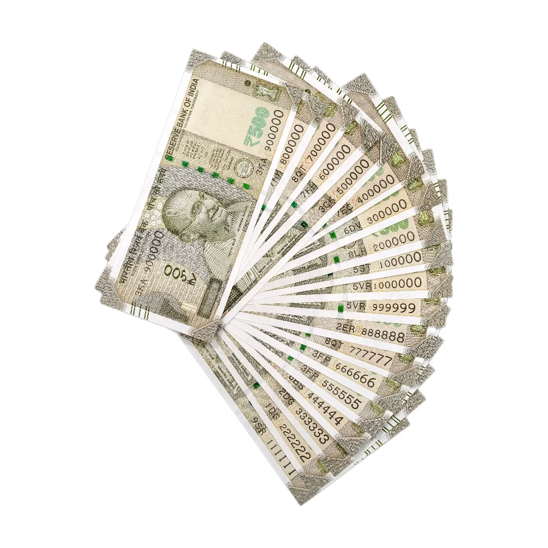 500 Rs Fancy Serial Number of 19 notes 111111 to 999999 and 100000 to 1000000