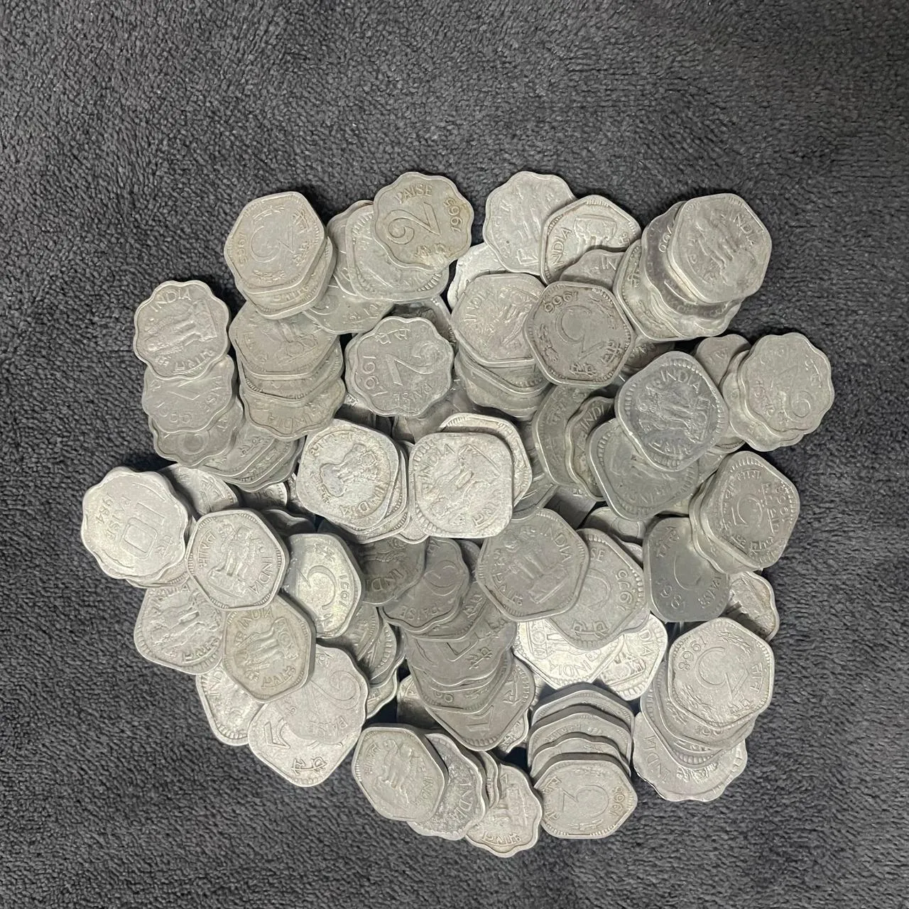 Paisa Coins Aluminium- Mix denomination (100 coins)