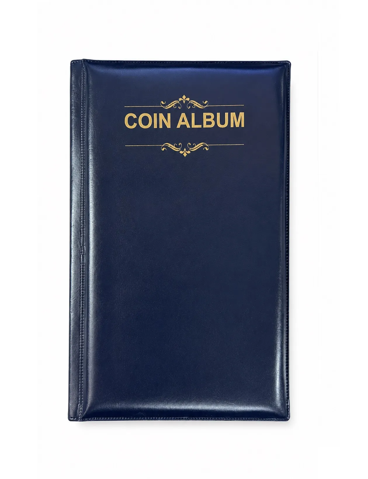 RCI 150 Pockets Direct Insert Coin Collection & Storage Album – Pocket Size 4.5 x 3 cm (Pack of 1, Blue)