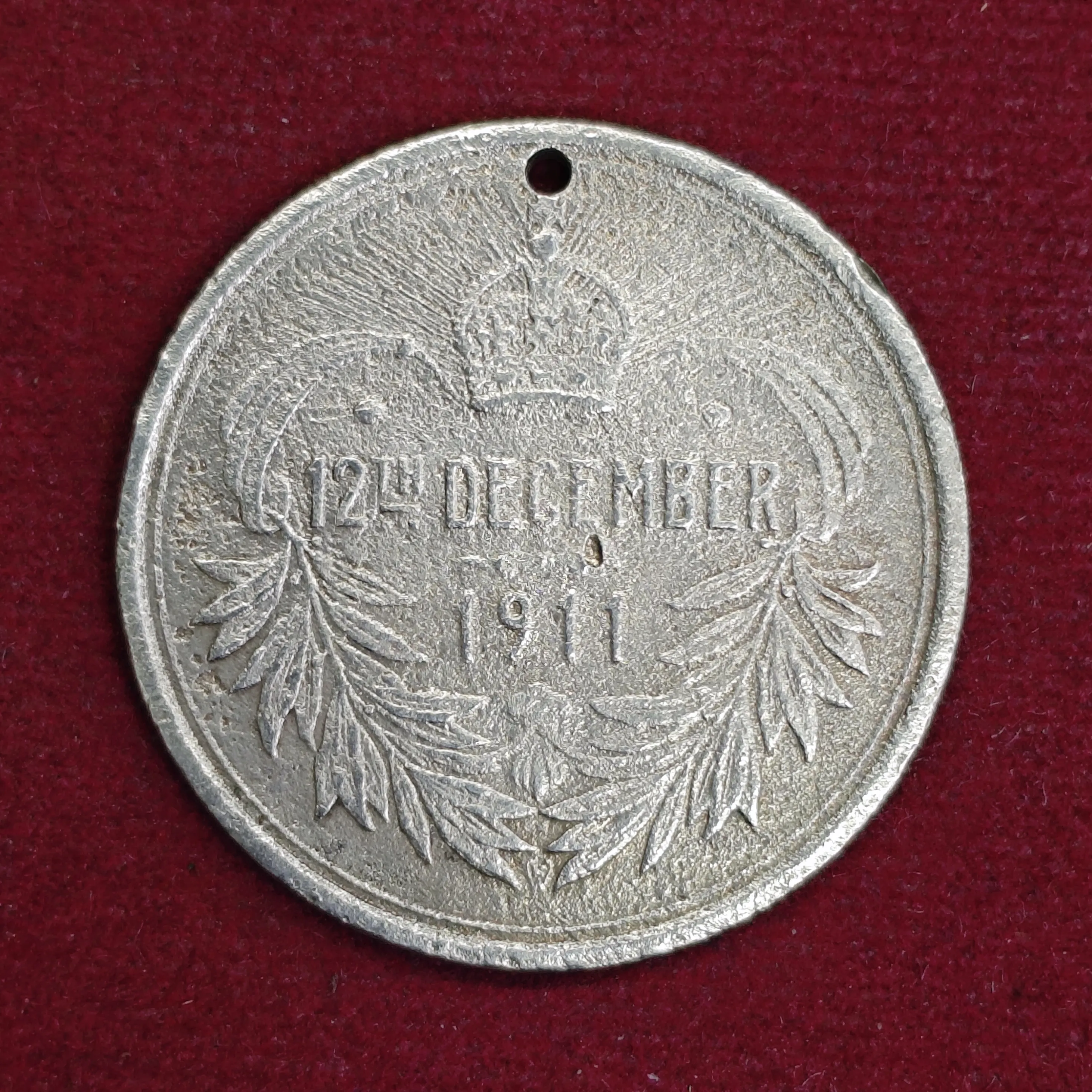British India Medal – George V and Mary Coronation Durbar 12th December 1911