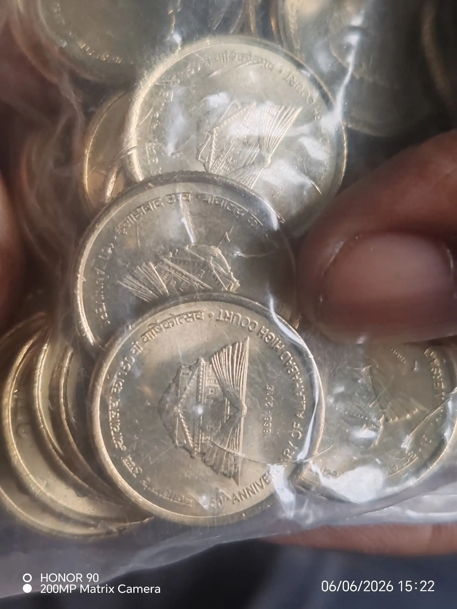 5 Rupees Allahabad HighCourt Commemorative Coins Packet