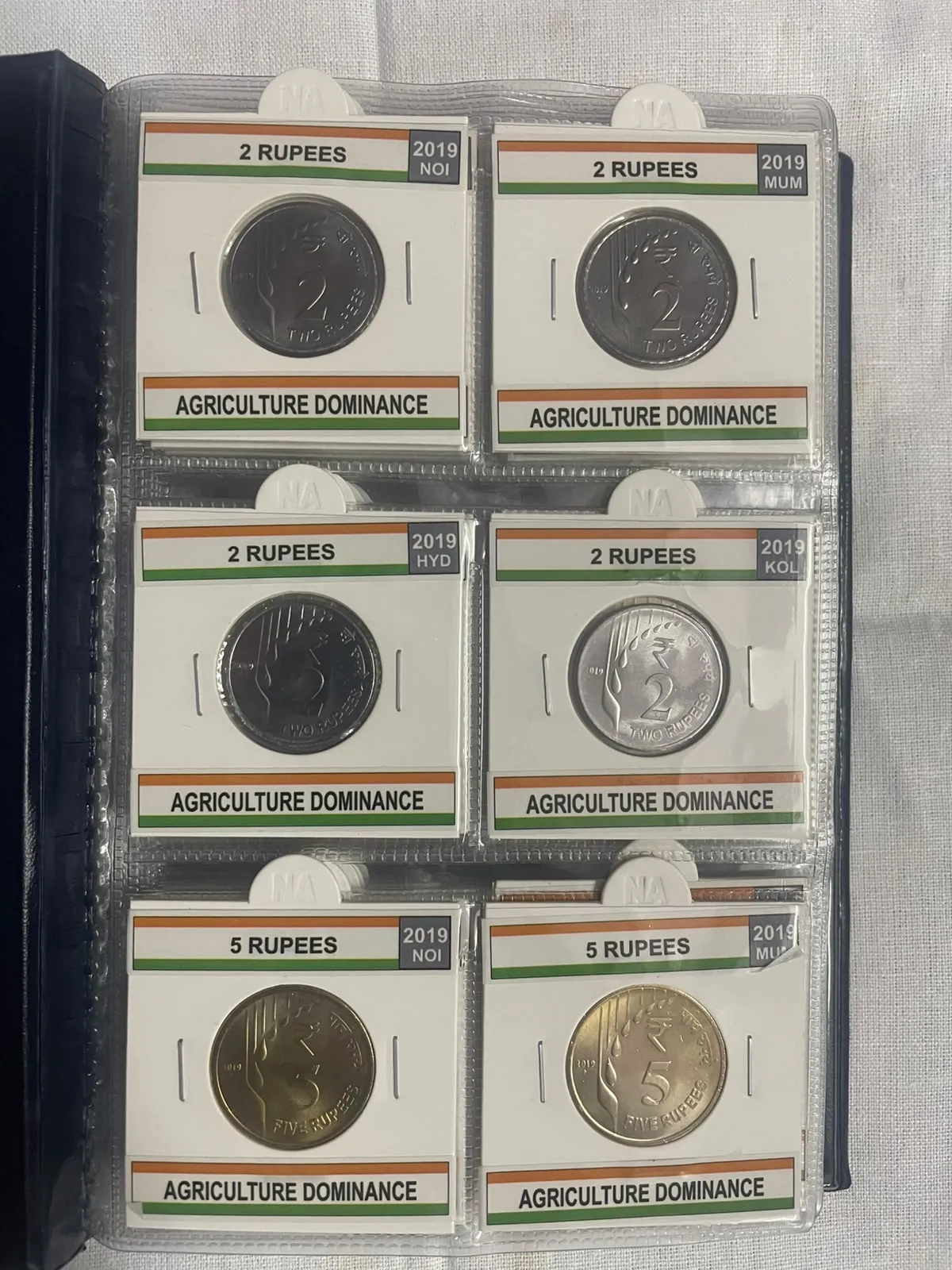 Agriulture Dominance Complete set 51 coins with album