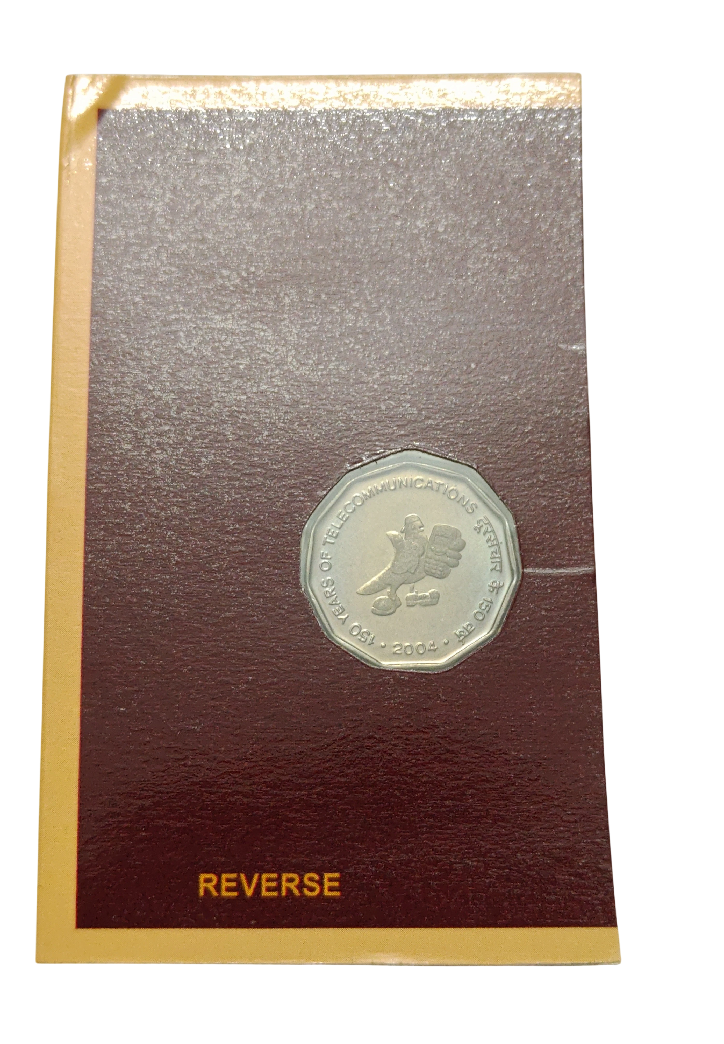 2 Rs 150 Years Of Telecommunications Copper Nickel Coin PROOF RARE