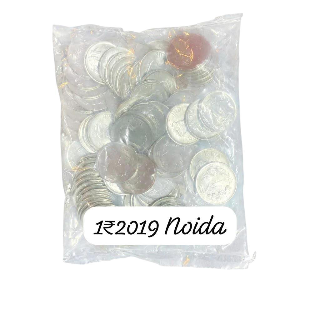 1 Rupee 2019 Noida (Last Floral Issue)