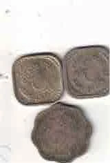 5 NAYA PAISE ( 2 COIN ) 10 NAYA PAISE ( 1  COIN ) XF