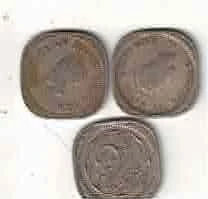 2 ANNA GEORGE VII 1939-1946 AND 1947  ( 3 COIN ) XF MIX MINT