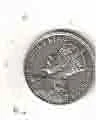 KING GEORHE VI MAURITIUS QUERTAR RUPEES SILVER COIN 1935 AUNC RARE COIN