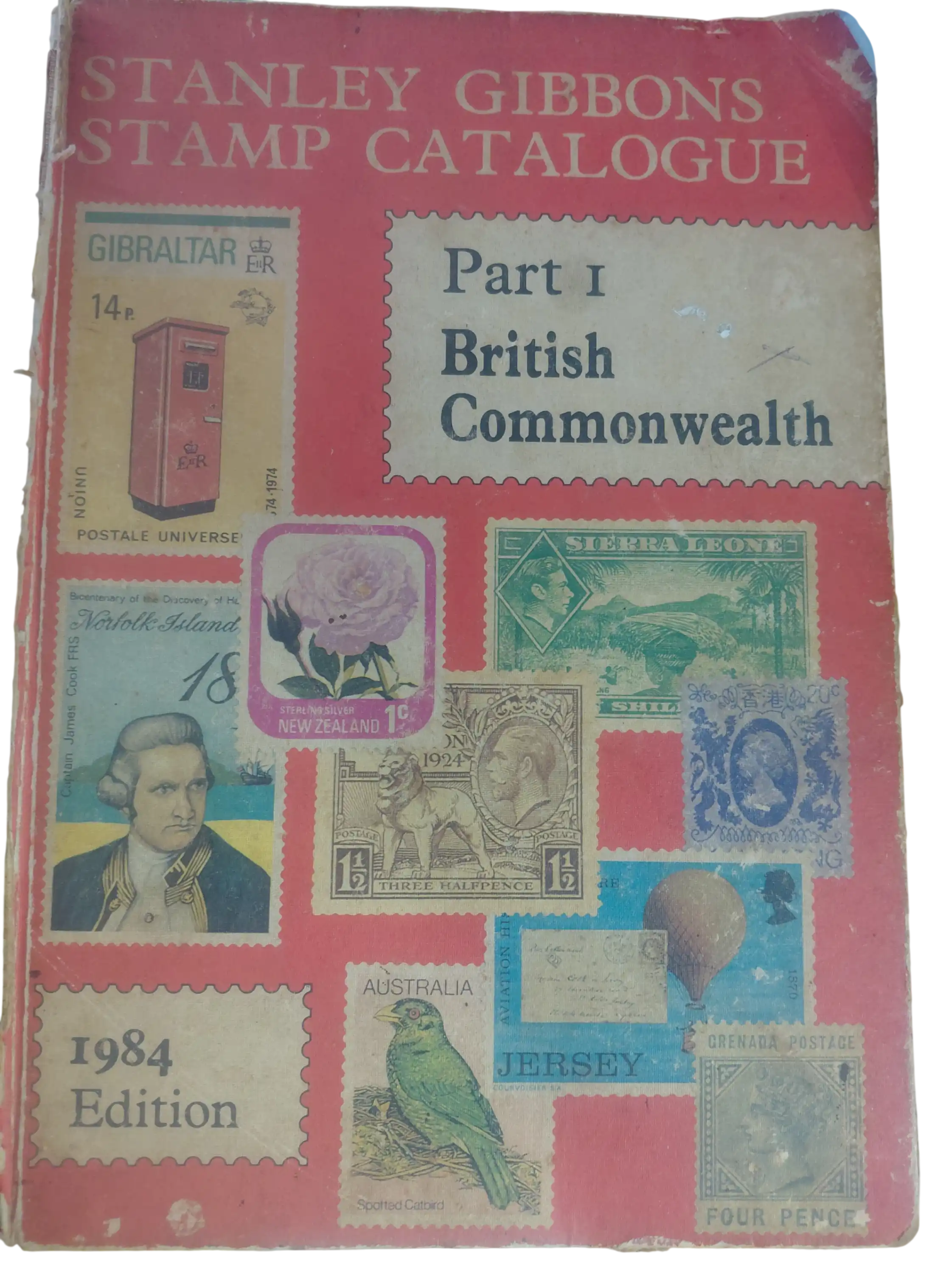 STANLEY GIBBONS STAMPS CARALOGUE PART I BRITISH COMMONWELTH 1984  GOOD CONDITION
