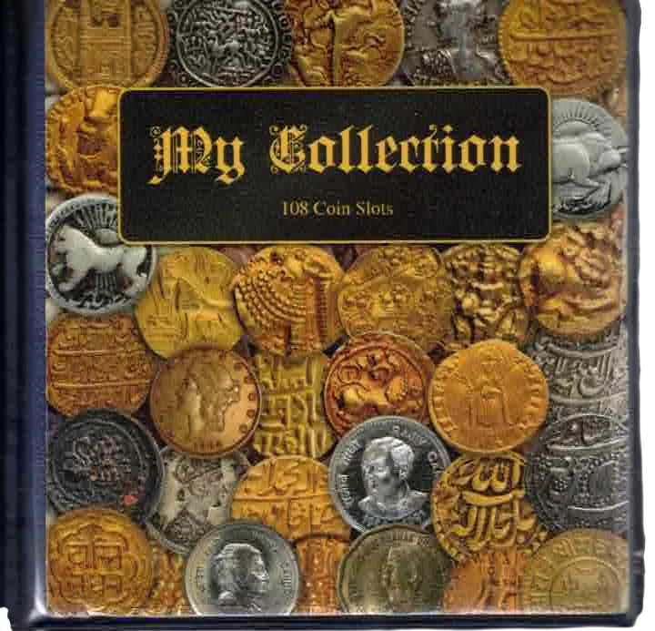 MY COLLECTION 108 COIN SLOTS ALBUM