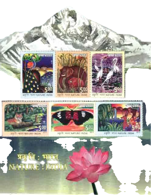2017 Nature India Miniature Sheet