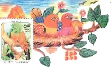 2017 Childrens Day 2017 : Nest - 2 Miniature Sheet