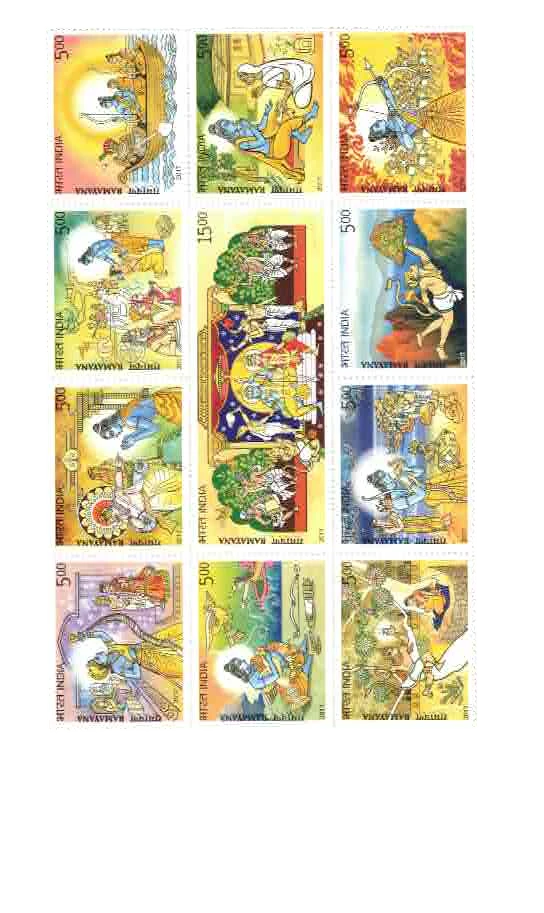 2017 Ramayana Miniature Sheet