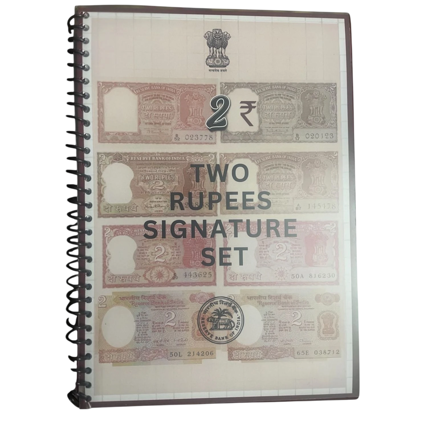 2 Rs Signature Set B11-B36 with Album