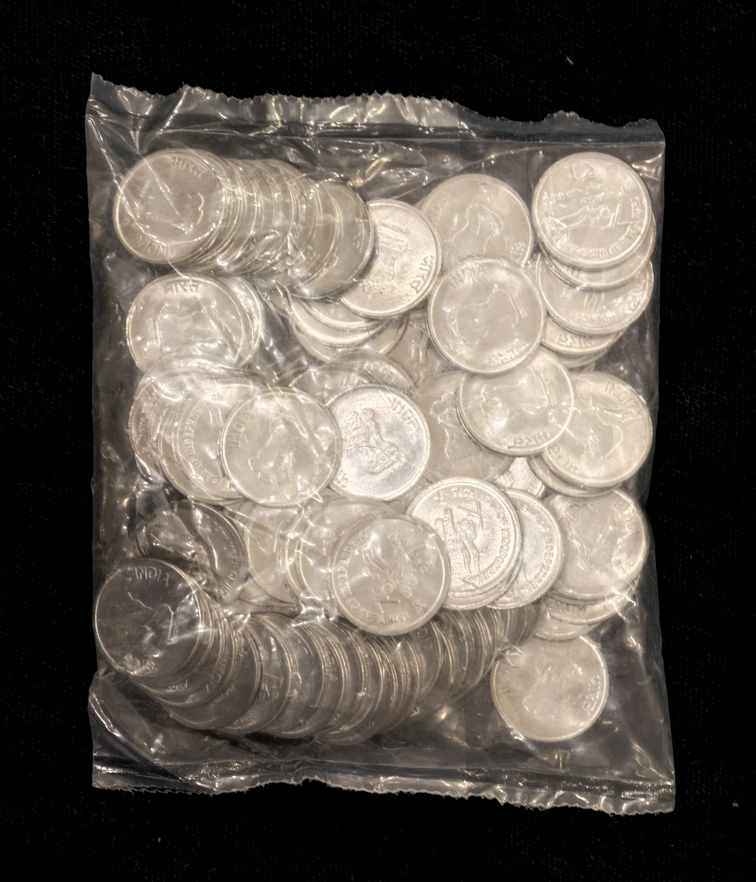 1 Rupee 2026 Noida Mint AKAM sealed packet of 100 coins