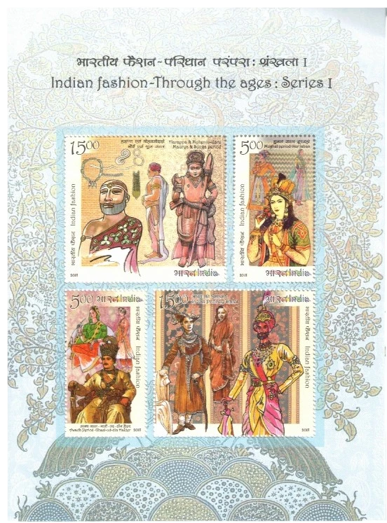 2018 Fashion - Through Ages Miniature Sheet
