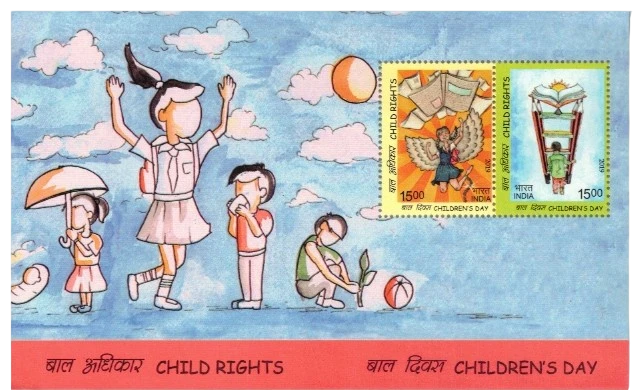 2019 Childrens Day Miniature Sheet