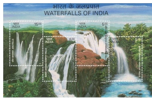 2003 waterfalls Miniature Sheet