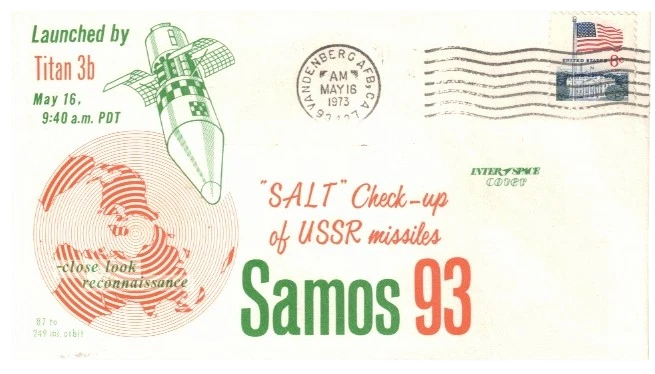 SPC USA SAMOS 93 SALT CHECK UP OF USSR MISSILES 1993