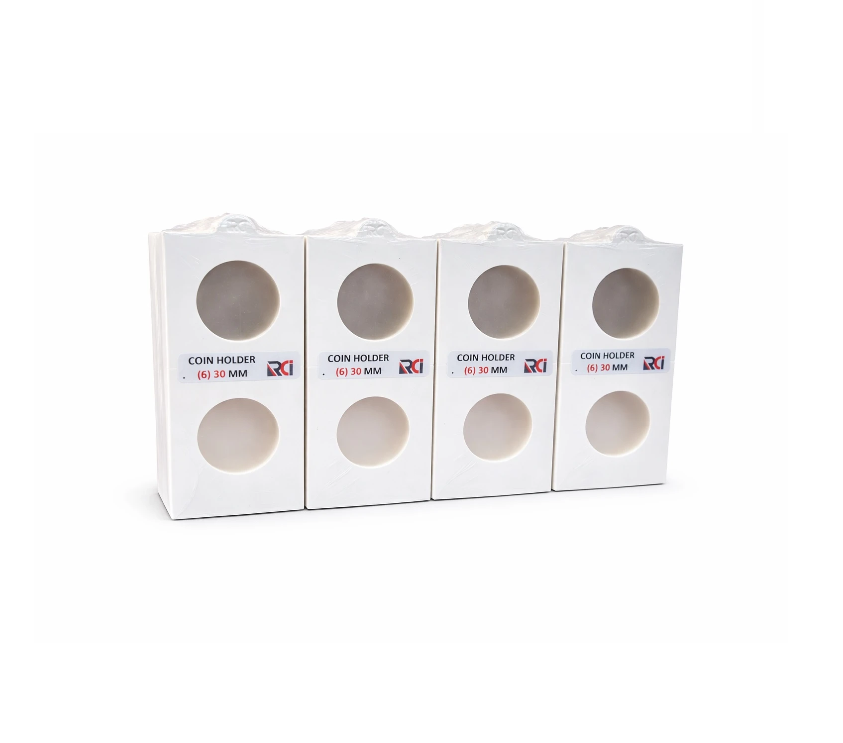 RCI Cardboard Coin Holder for Coin Collecting Size 6 (30mm) – Pack of 200 Pcs