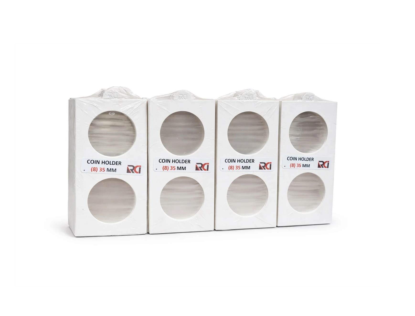 RCI Cardboard Coin Holder for Coin Collecting Supplies | Size 8 (35mm) – Pack of 200 Pcs