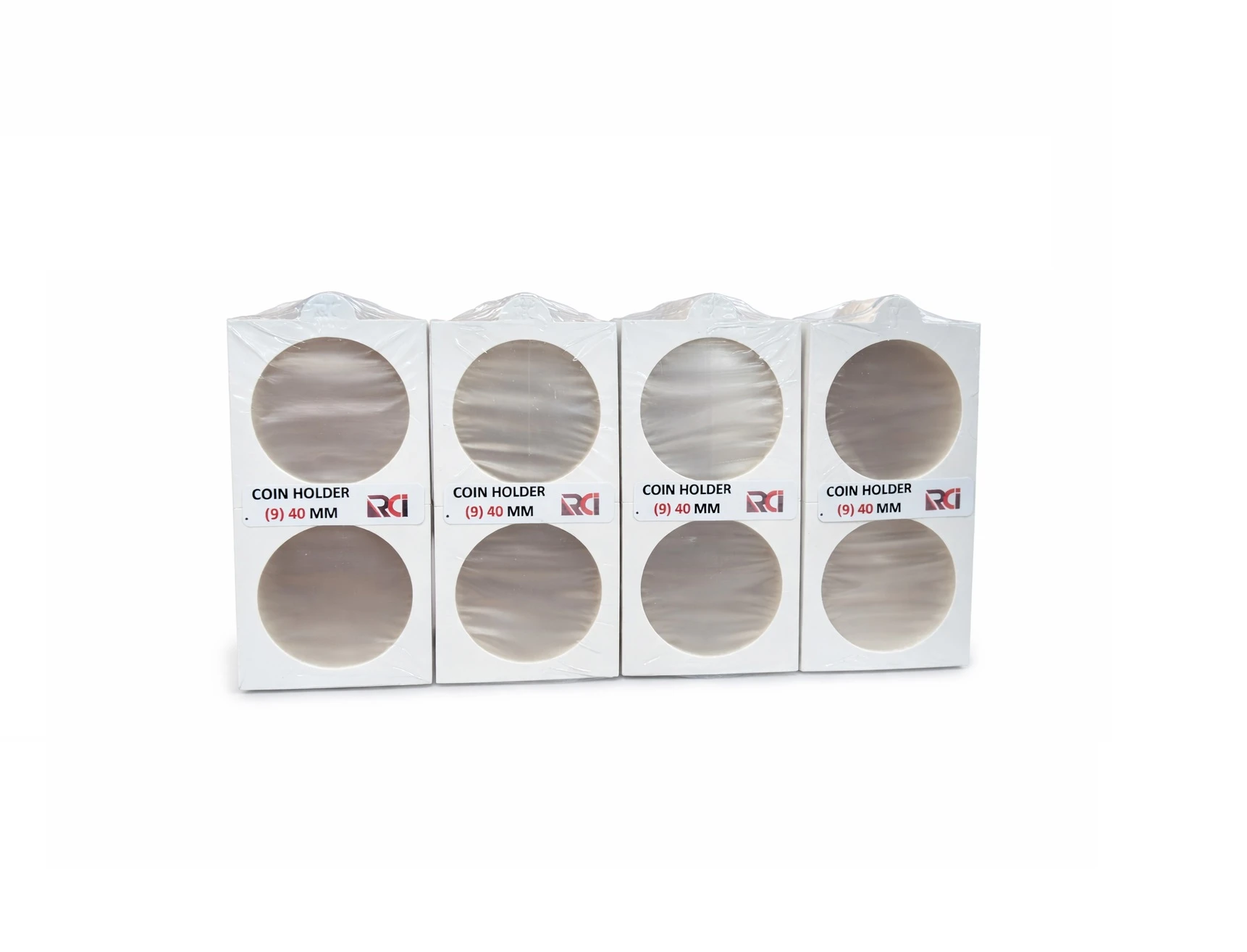 RCI Cardboard Coin Holder for Coin Collecting Supplies | Size 9 (40mm) – Pack of 200 Pcs