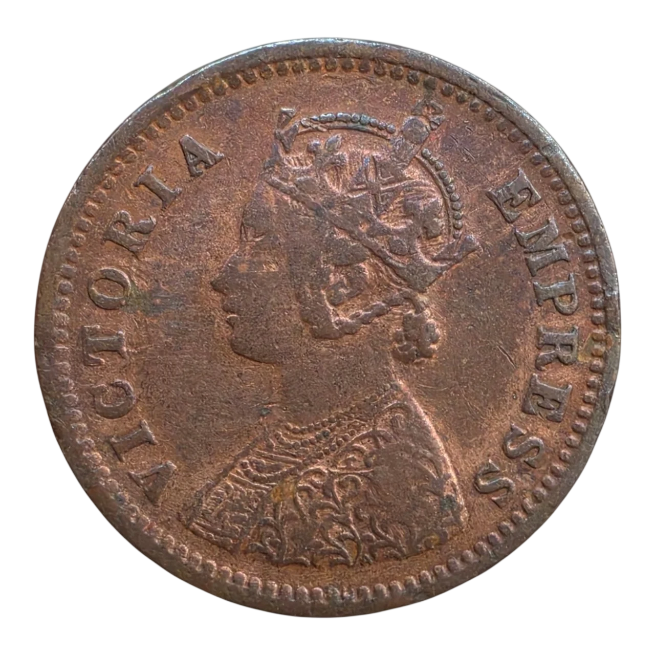 1/12th Anna 1888 Bombay Mint Rare coin Victoria Empress British India Coin