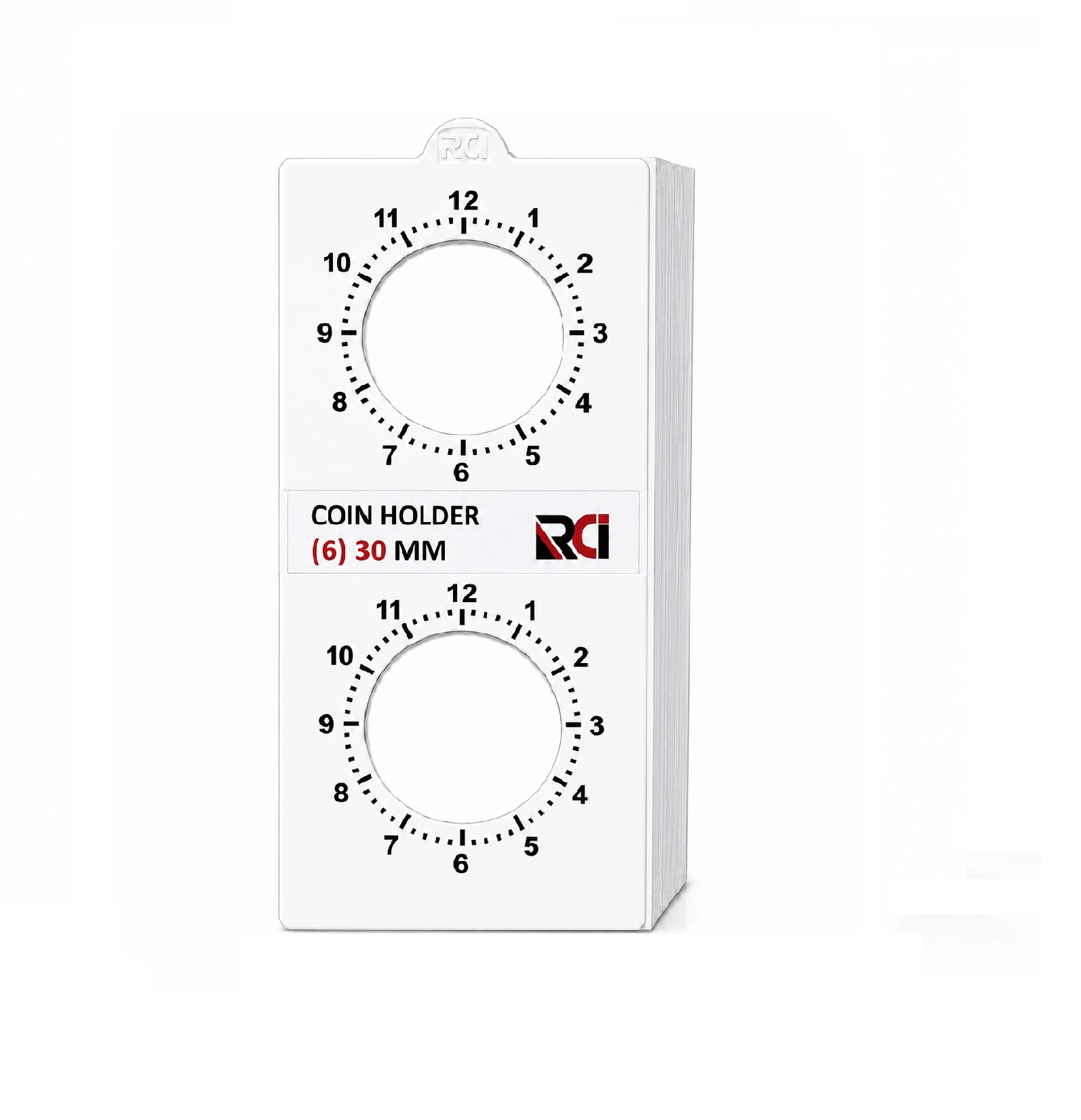 RCI Clock Wise Coin Holder 6 No Size 30mm – Pack of 50 Nos