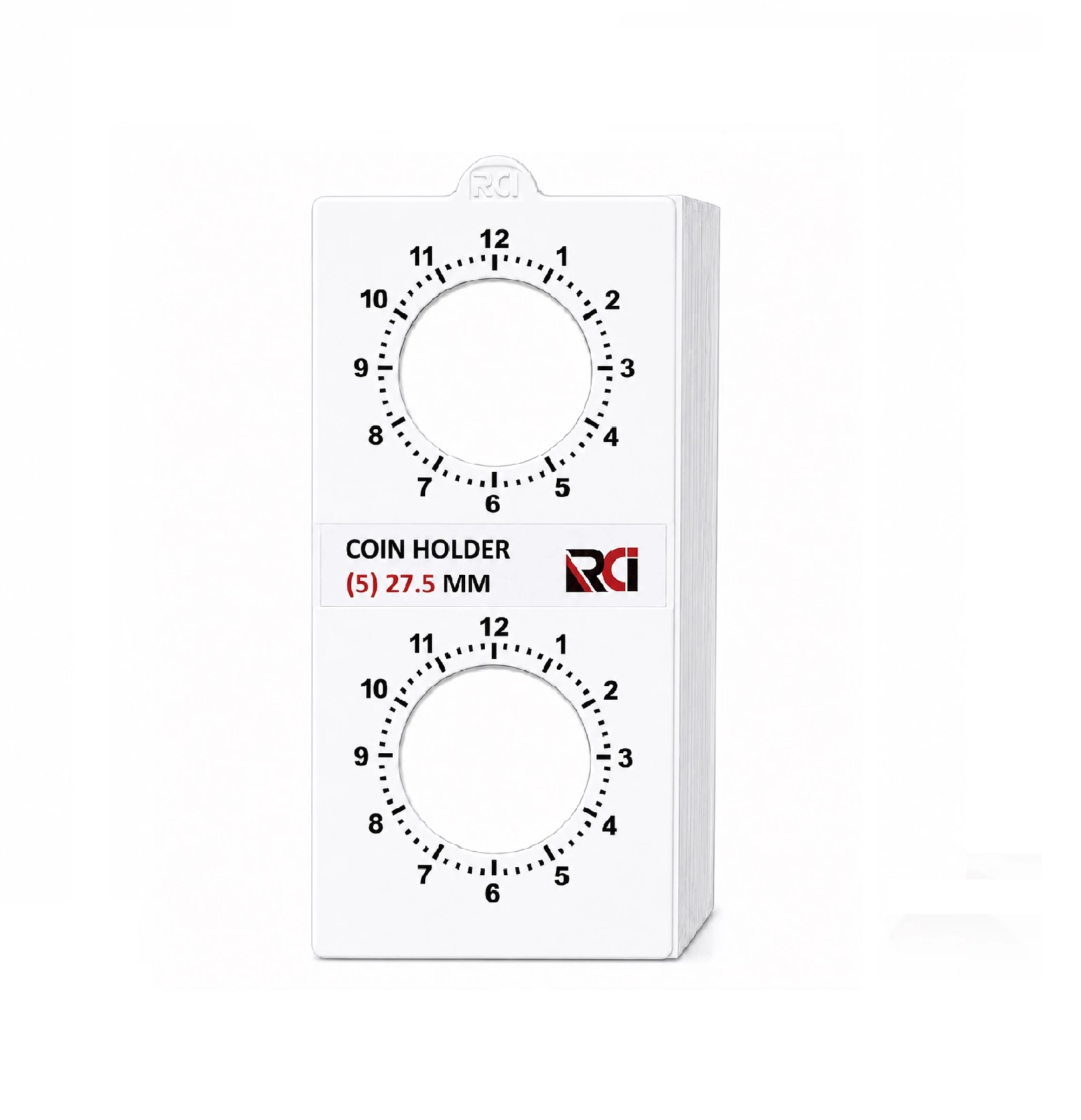RCI Clock Wise Coin Holder 5 No Size 27.5mm – Pack of 50 Nos