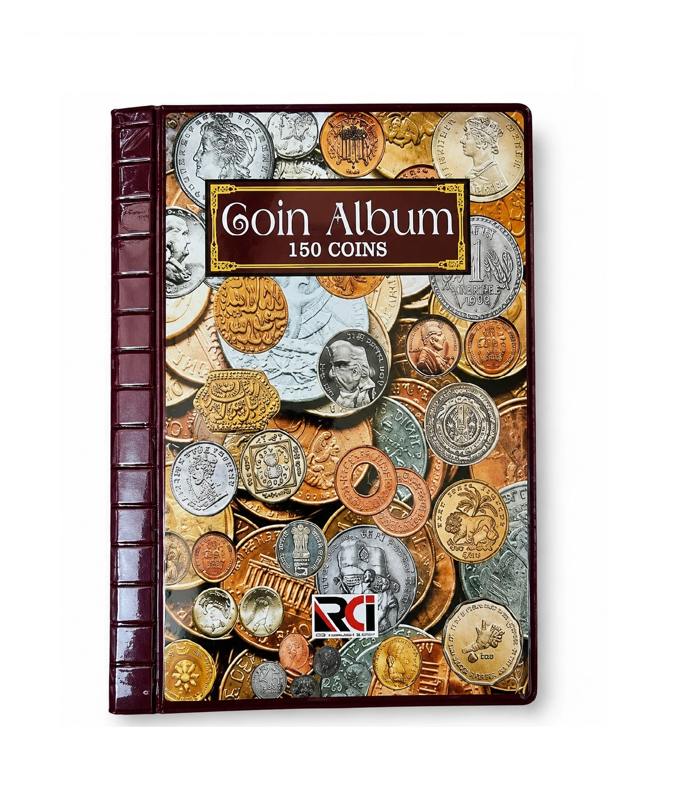 RCI Coin Album 150 Pockets Direct Insert, 4x4 cm Pocket Size