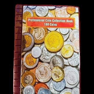 RCI 180 Pocket Coin Album - Direct Insert Coin | Pack of 1