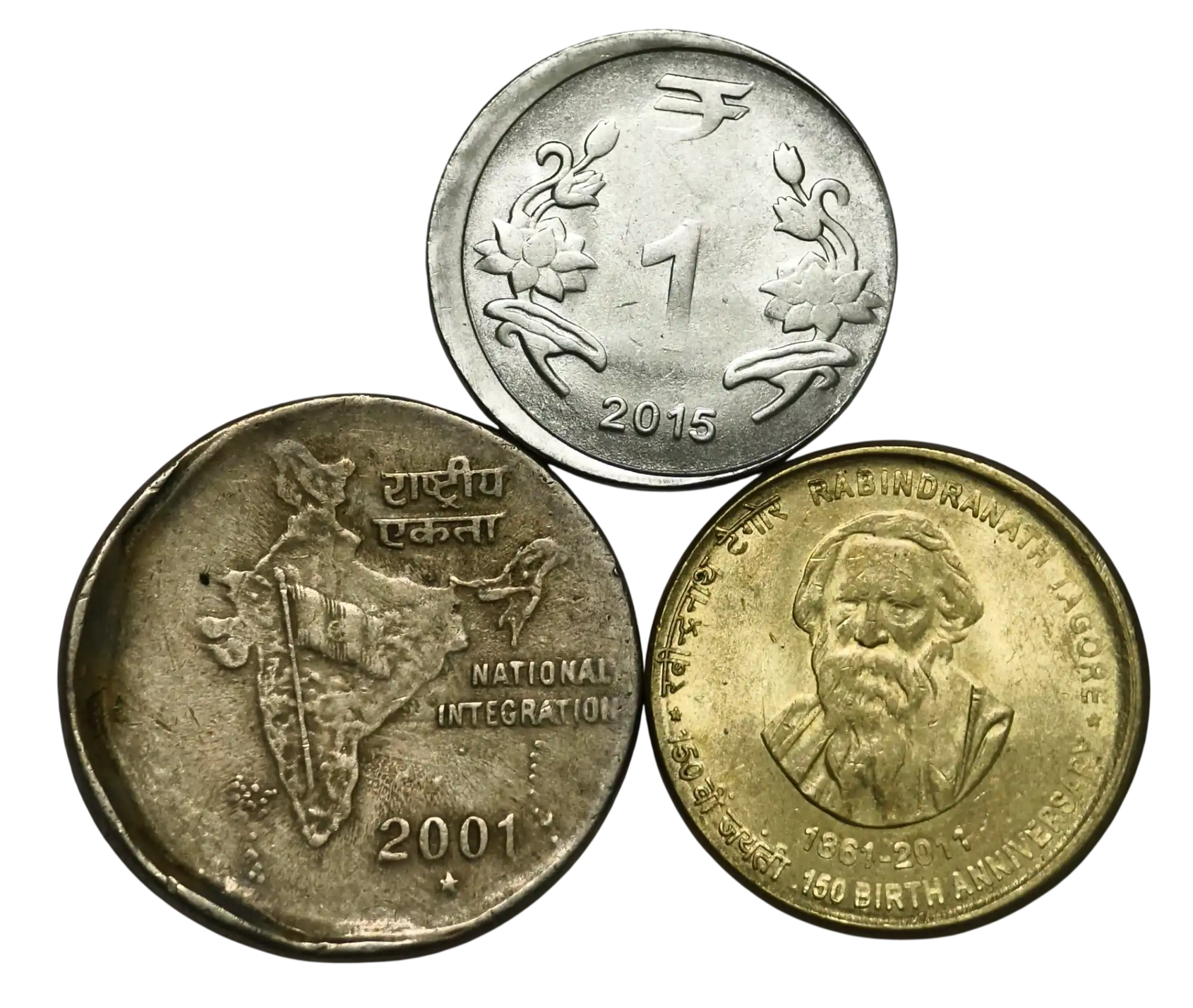 Off Center Error Coins 3 Pieces
