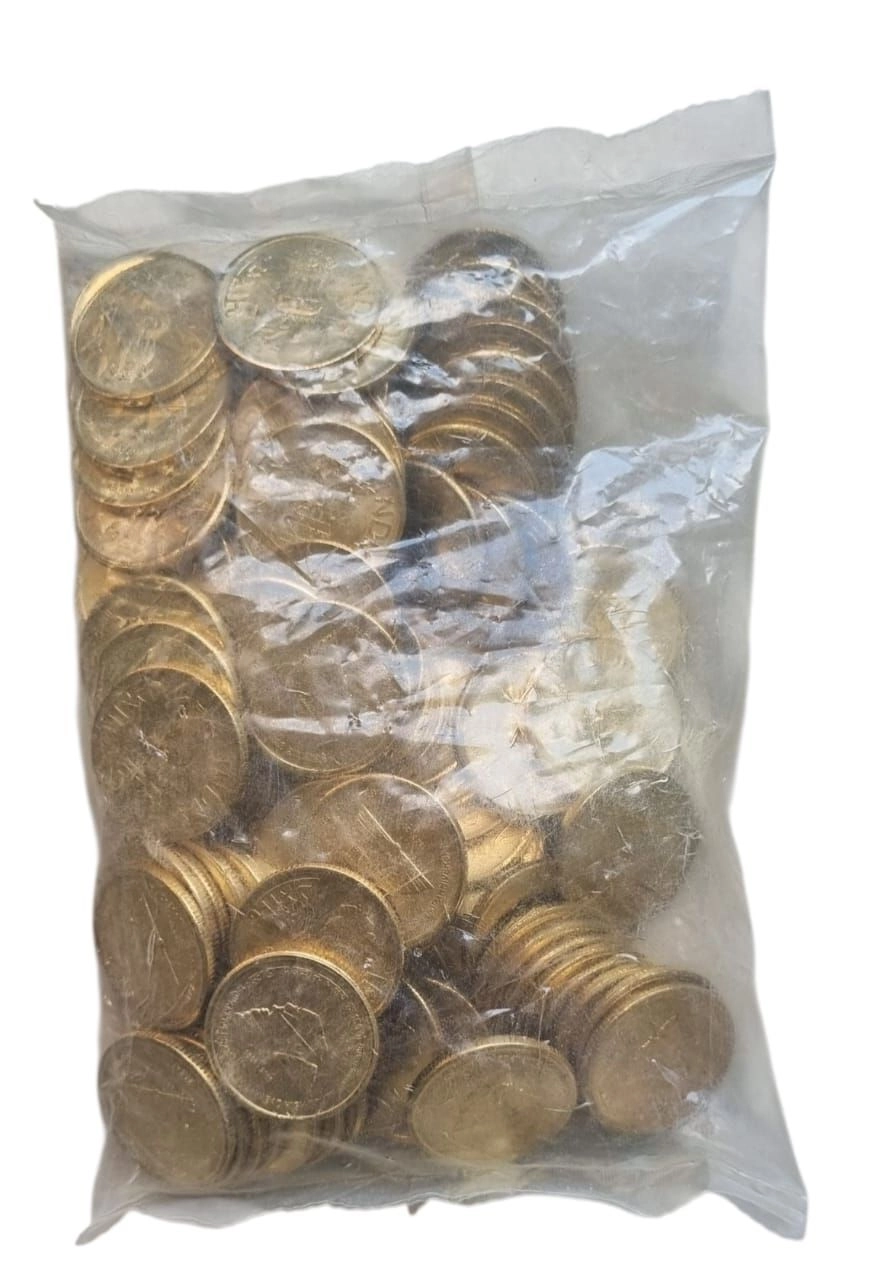 Five Rupees Allhabad Highcourt Mint 100 COIN Sealed packet Bombay Mint