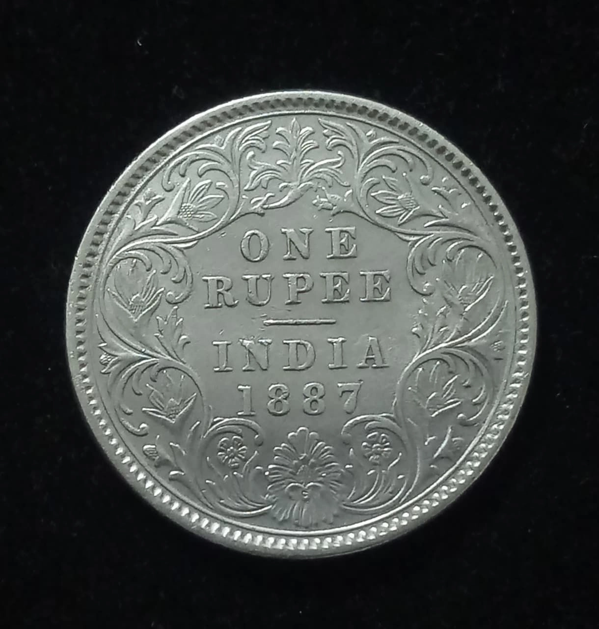 One Rupee 1887 Victoria Empress