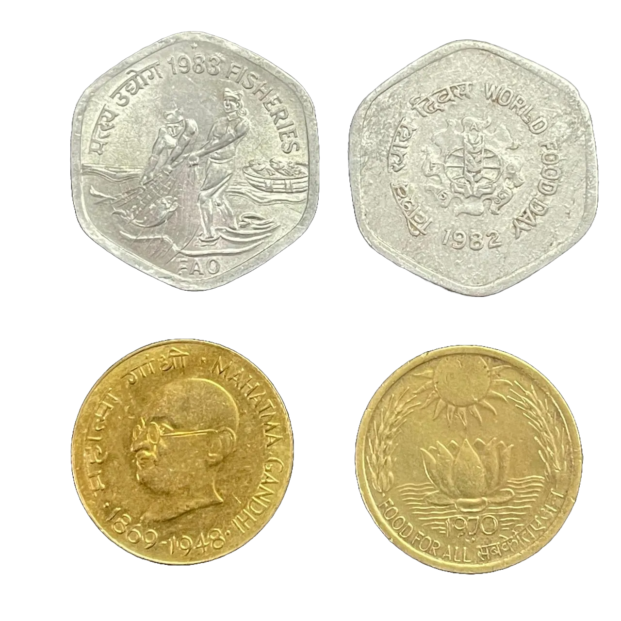 20 Paise Commemorative- Complete Set