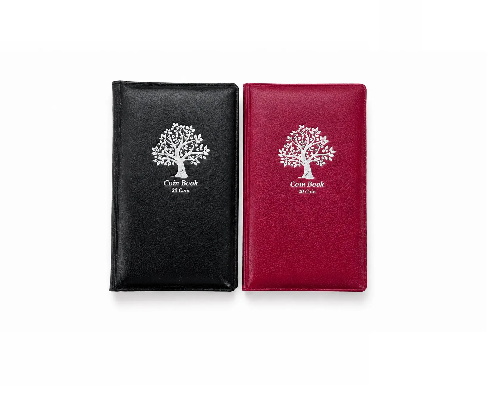 RCI 20 Pocket 2×2 Size Coin Holder Album – Multicolor (Pack of 2)