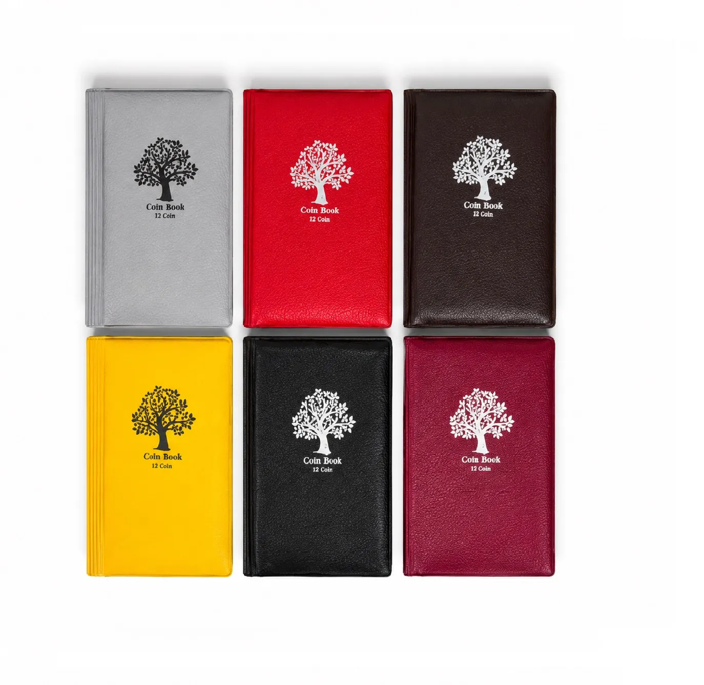 RCI 12 Pocket Mini Coin Holder Album – Pack of 6 Pcs