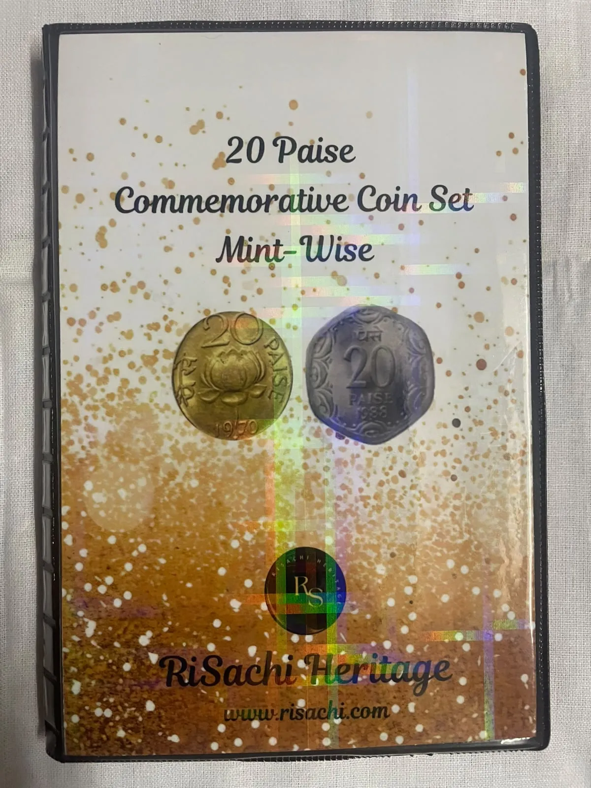 20 Paise Complete MInt Set-UNC to Gem