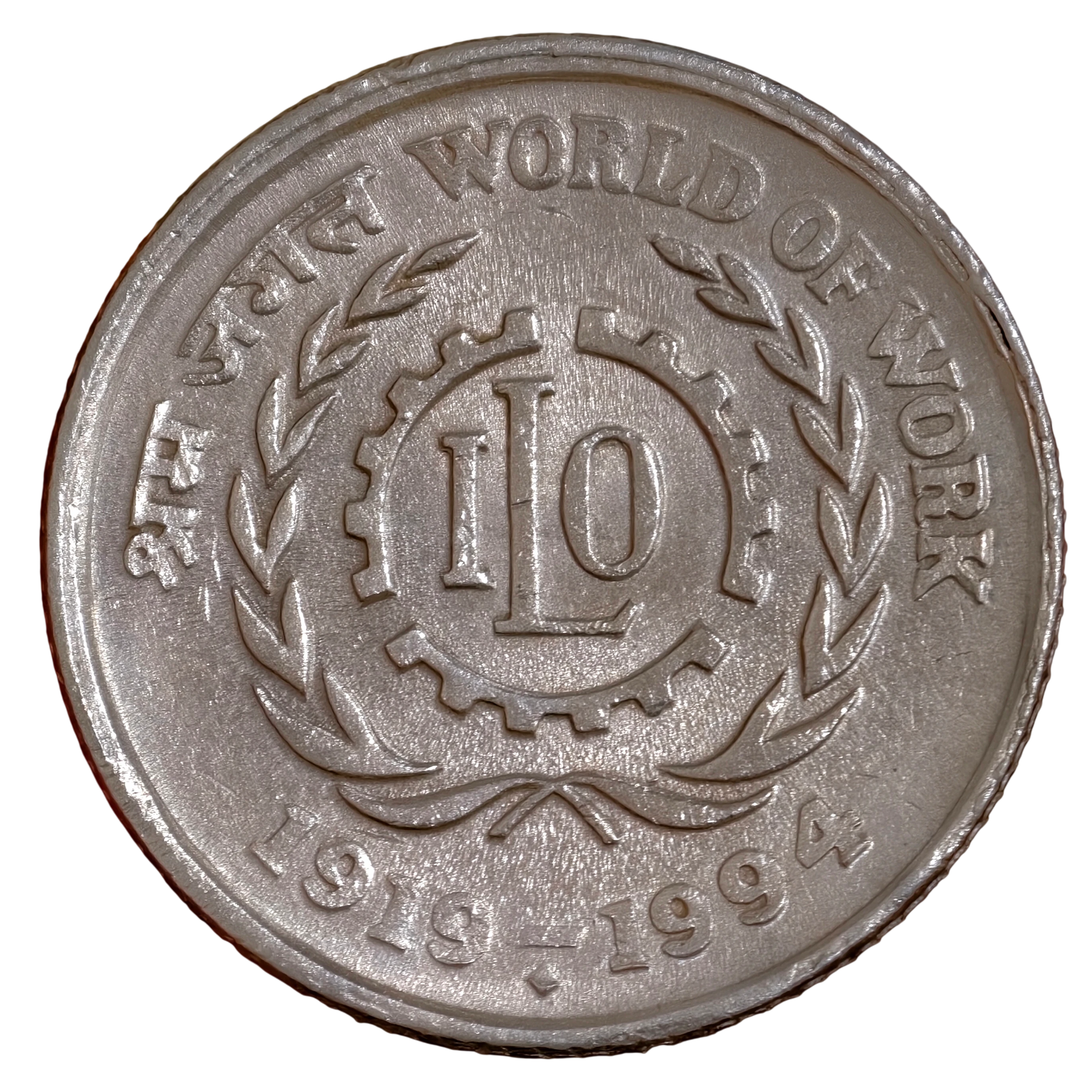 Rare 5₹ 1994 ILO Mumbai Mint
